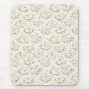 Mousepad Padrão Floral Nupcial