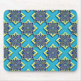 Mousepad Padrão Floral Vibrant Boho Chic