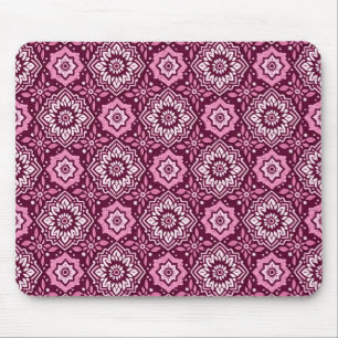 Mousepad Padrão Floral Vibrant Boho Chic