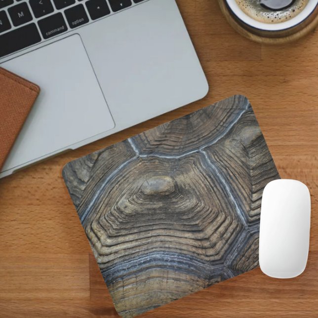 Mousepad Padrão Fotográfico Natural Faux TortoisesInferno (Criador carregado)