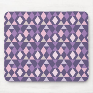 Mousepad Padrão Geométrico Árabe Roxo