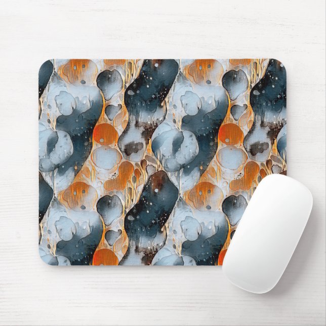 Mousepad Padrão geométrico de abstrato moderno 52 (Com mouse)