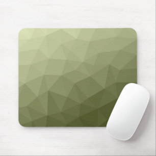 Mousepad Padrão geométrico de malha verde-claro do exército