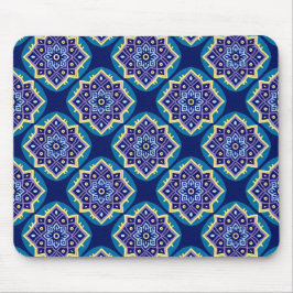 Mousepad Padrão Geométrico Floral Decorativo