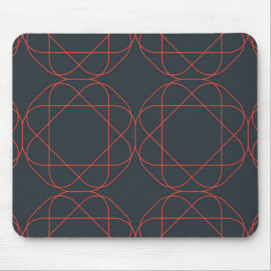 Mousepad Padrão geométrico moderno, simples, fofo e lúdico