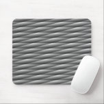 Mousepad Padrão geométrico preto e branco<br><div class="desc">Padrão geométrico preto e branco</div>