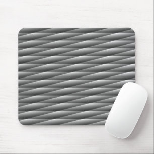 Mousepad Padrão geométrico preto e branco