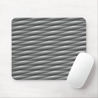 Mousepad Padrão geométrico preto e branco