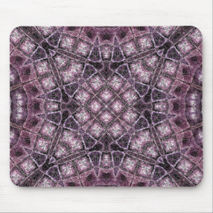 Mousepad Padrão Geométrico Roxo com Simetria Intrincada