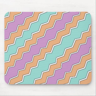 Mousepad Padrão Geométrico ZigZag