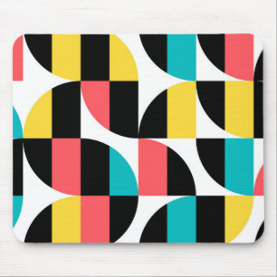Mousepad Padrão gráfico urbano, moderno, tenente, colorido
