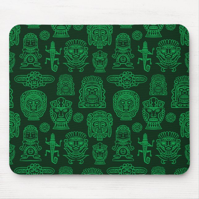 Mousepad Padrão inspirado no Aztec (Frente)