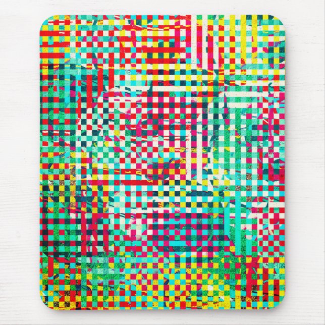 Mousepad Padrão legal de Abstrato Murray (Frente)