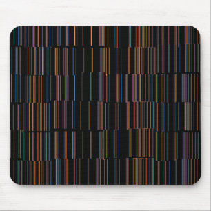 Mousepad Padrão legal de distribuição multicoloração
