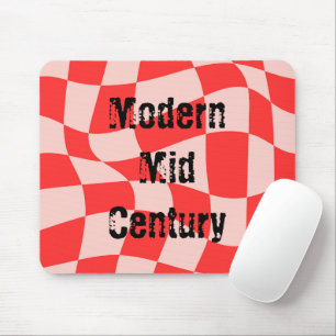 Mousepad Padrão Legal design vermelho colorido Verificado