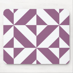 Mousepad Padrão legal do Cubo Geométrico Deco