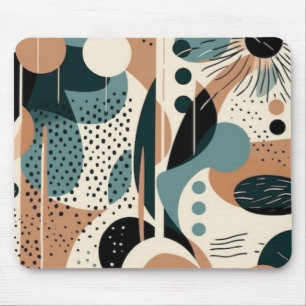 Mousepad Padrão mínimo de Abstrato sem costura - Geométrico