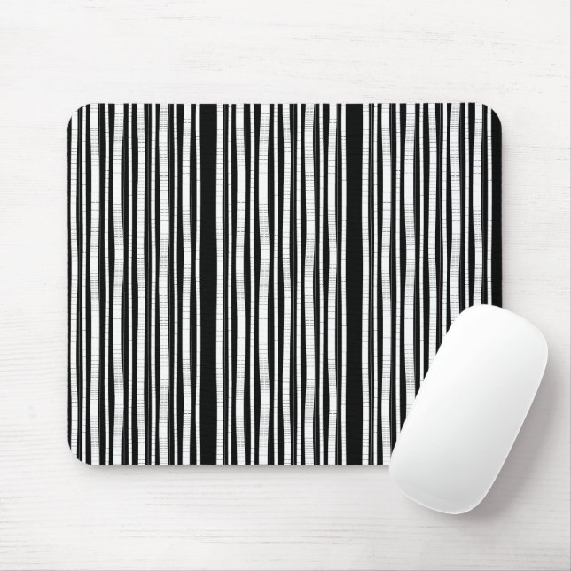 Mousepad Padrão Moderno de Listras Verticais (Com mouse)
