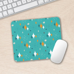 Mousepad Padrão moderno de meio século no lacre