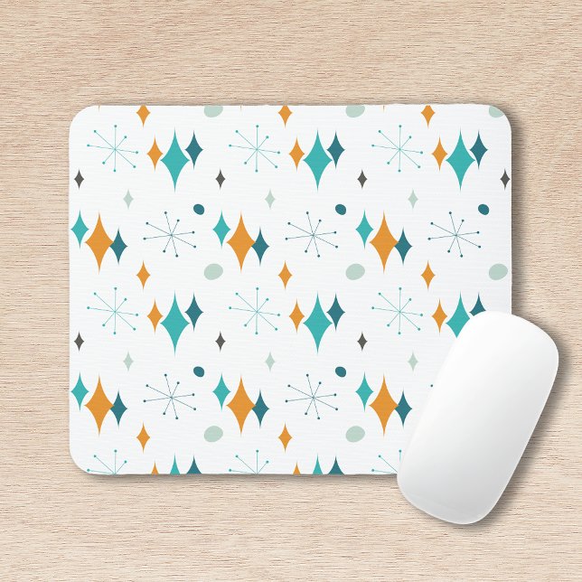 Mousepad Padrão moderno do Meio século de inicialização (Criador carregado)