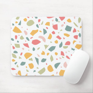 Mousepad Padrão pastel moderno de terrazzo