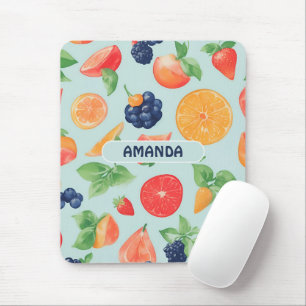 Mousepad Padrão Personalizado Colorido de Cores d'Água do F