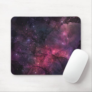 Mousepad Padrão Planetário da Galáxia do Espaço Exterior Es