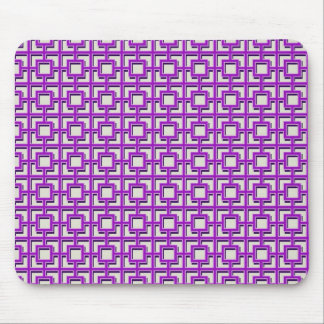 Mousepad Padrão Púrpura Quadrado