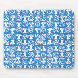 Mousepad Padrão Retro Carta de Tarot Vintage Verso