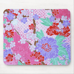 Mousepad Padrão Sakura Japonês
