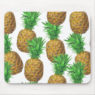 Mousepad Padrão sem costura com ananás