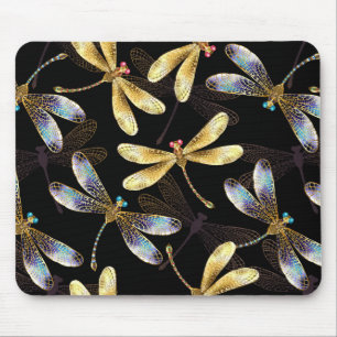 Mousepad Padrão sem costura com Ouros