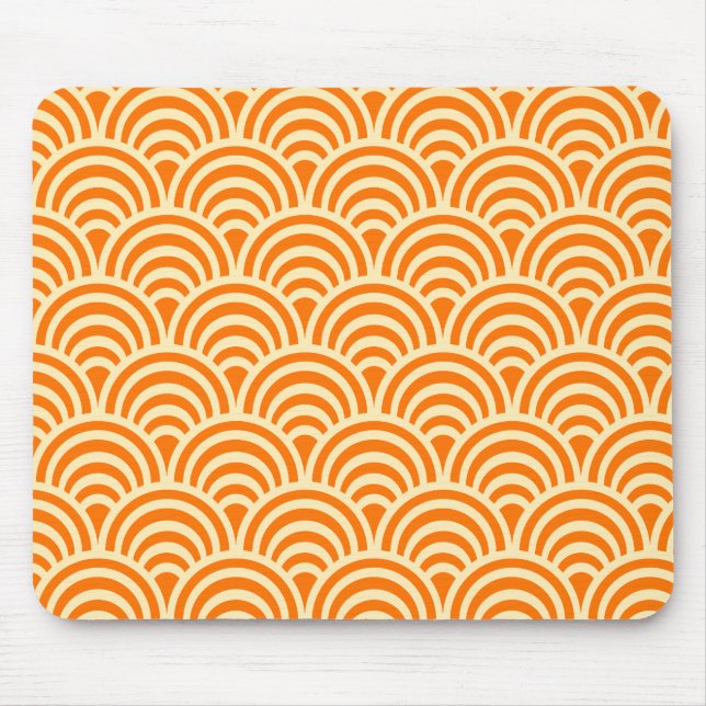 Mousepad Padrão Simples de Concha de Laranja (Frente)