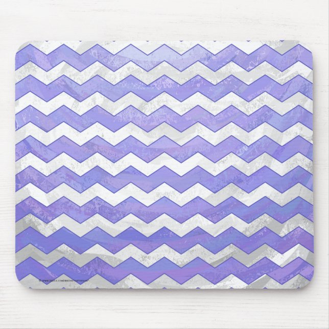 Mousepad Padrão Sun Chevron Roxo (Frente)