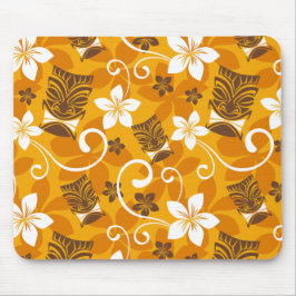 MOUSEPAD PADRÃO TIKI LUAU (LARANJA)