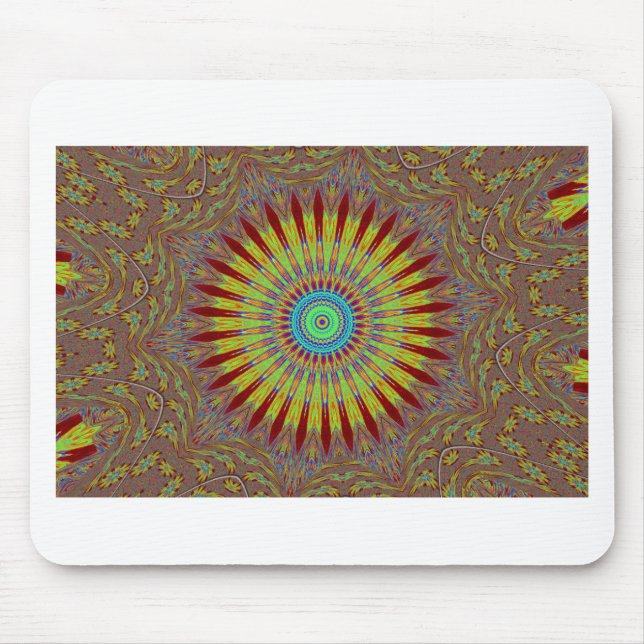 Mousepad Padrão tribal africano de tapetes iranianos.jpg (Frente)