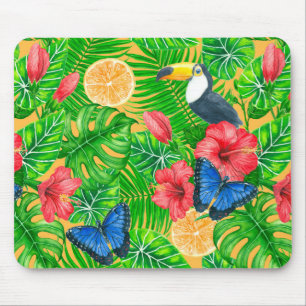Mousepad Padrão tropical