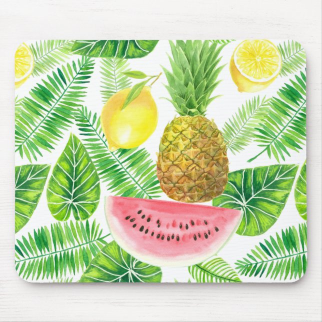 Mousepad Padrão tropical (Frente)