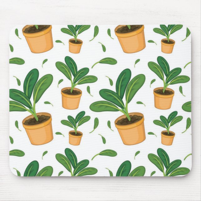 Mousepad Padrão vegetal (Frente)