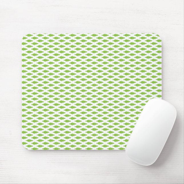 Mousepad Padrão Verde Acadêmico para o Sucesso (Com mouse)