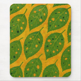Mousepad Padrão Verde e Amarelo