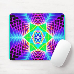 Mousepad Padrão vívido colorido