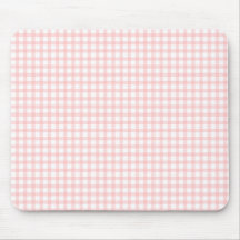 Padrão Xadrez Rosa Gingham Retro Fofo