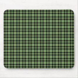 Mousepad Padrão Xadrez Verde e Preto