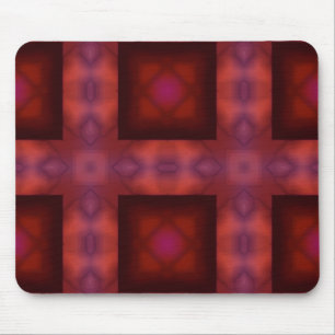 Mousepad Padrão Xadrez Vermelho Escuro Difuso