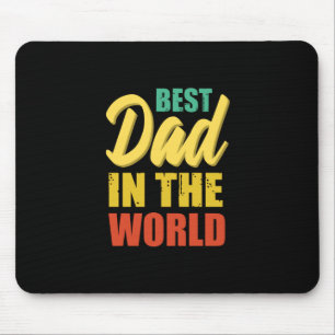 Mousepad Padre Gift Melhor Pai Do Mundo