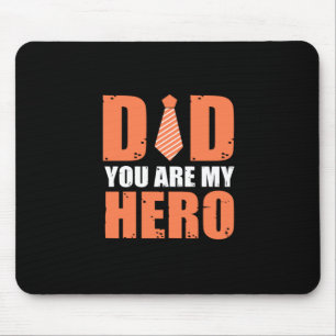 Mousepad Padre Gift Pai Você É Meu Herói