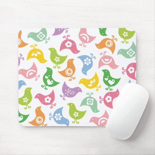 Mousepad Padrinho de Rato Personalizado com Padrão Divertid (Com mouse)