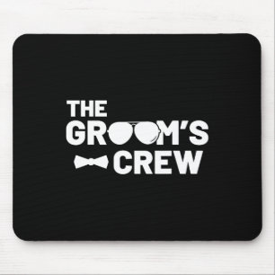 Mousepad Padrinhos do Noivo Esquadro Homens Solteirão Supri