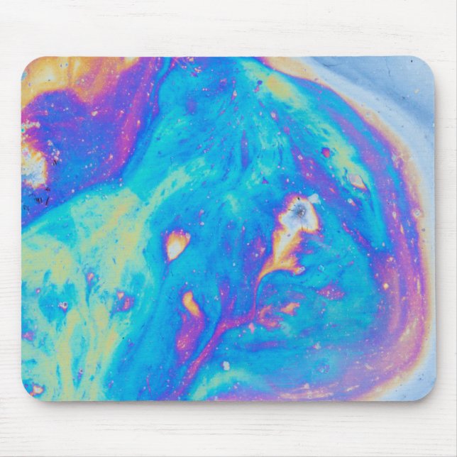 Mousepad Padrões coloridos de óleo, Canadá (Frente)